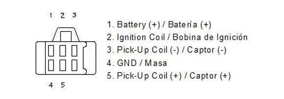 Motoplat ignition coil CDI boxRef: MOPL00092A / 21020435