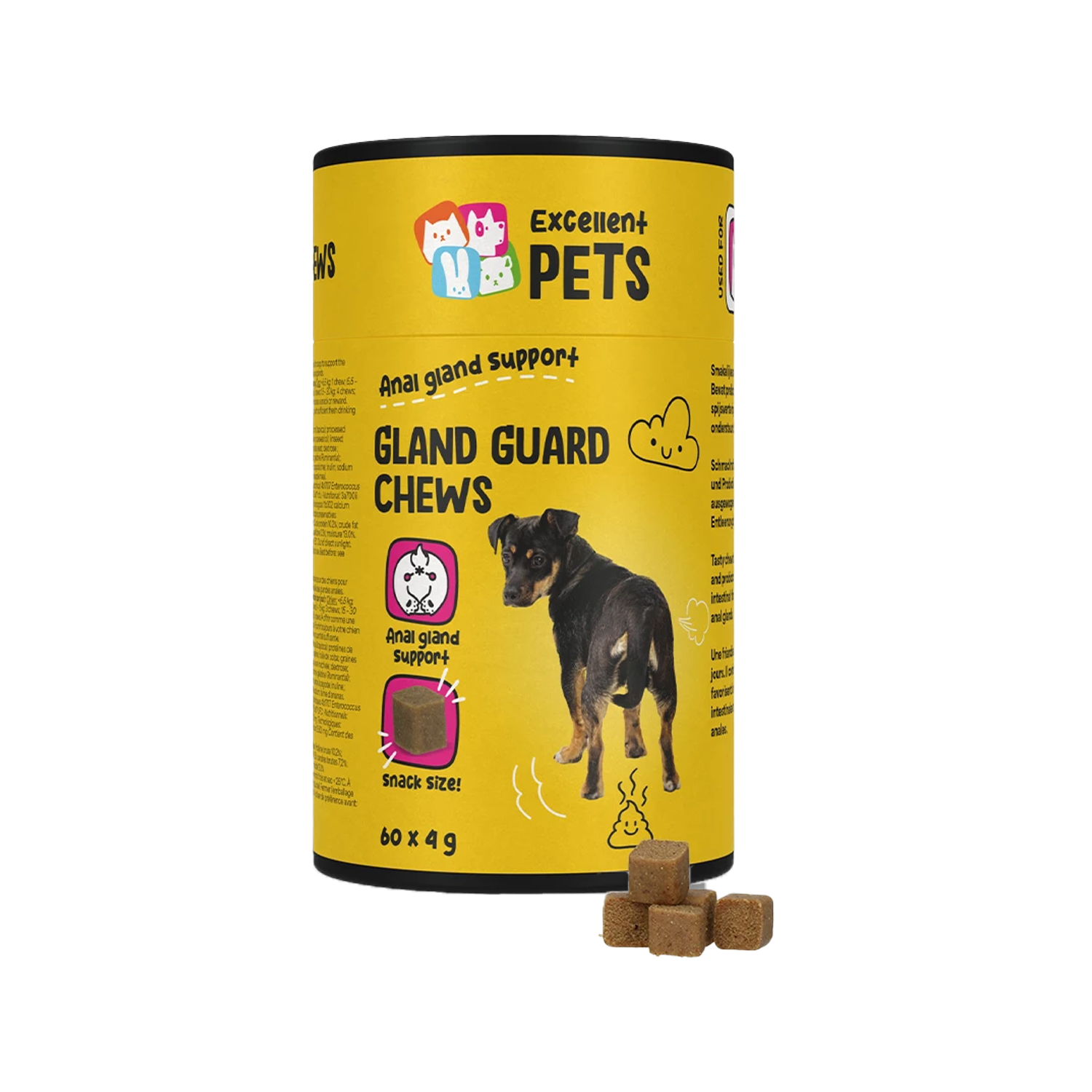 Excellent Pets Gland Guard Chew - 60 pieces