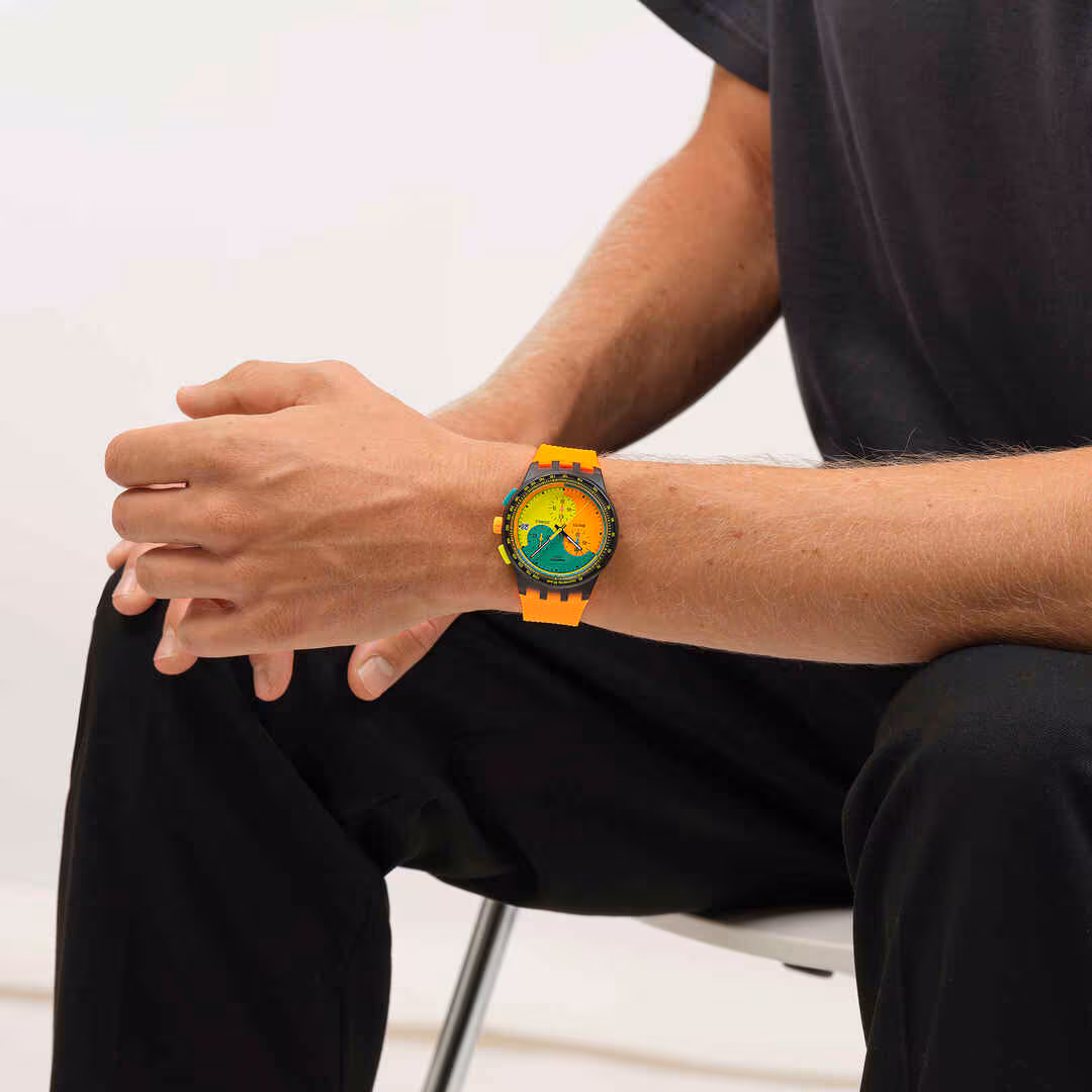 SWATCH NEON SIGNAL FLAG