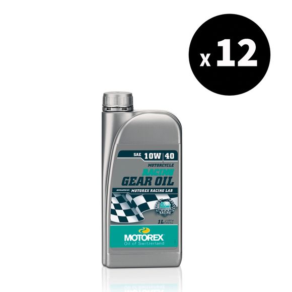 Huile de boite Motorex Racing Gear Oil - 10W40 1L x12 UniverselRef : MX00220A / 3062678