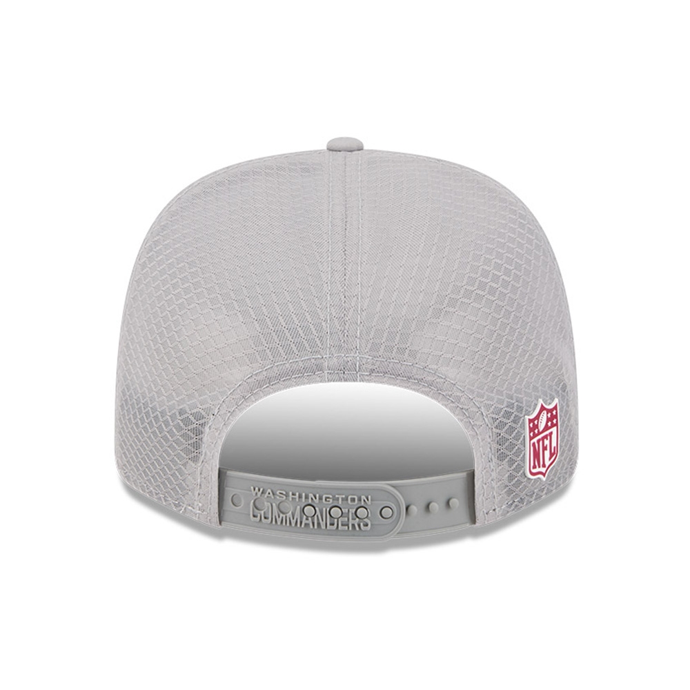 Washington Commanders 2025 NFL On-Field Sideline 9SEVENTY Trucker Snapback Cap CW Gray