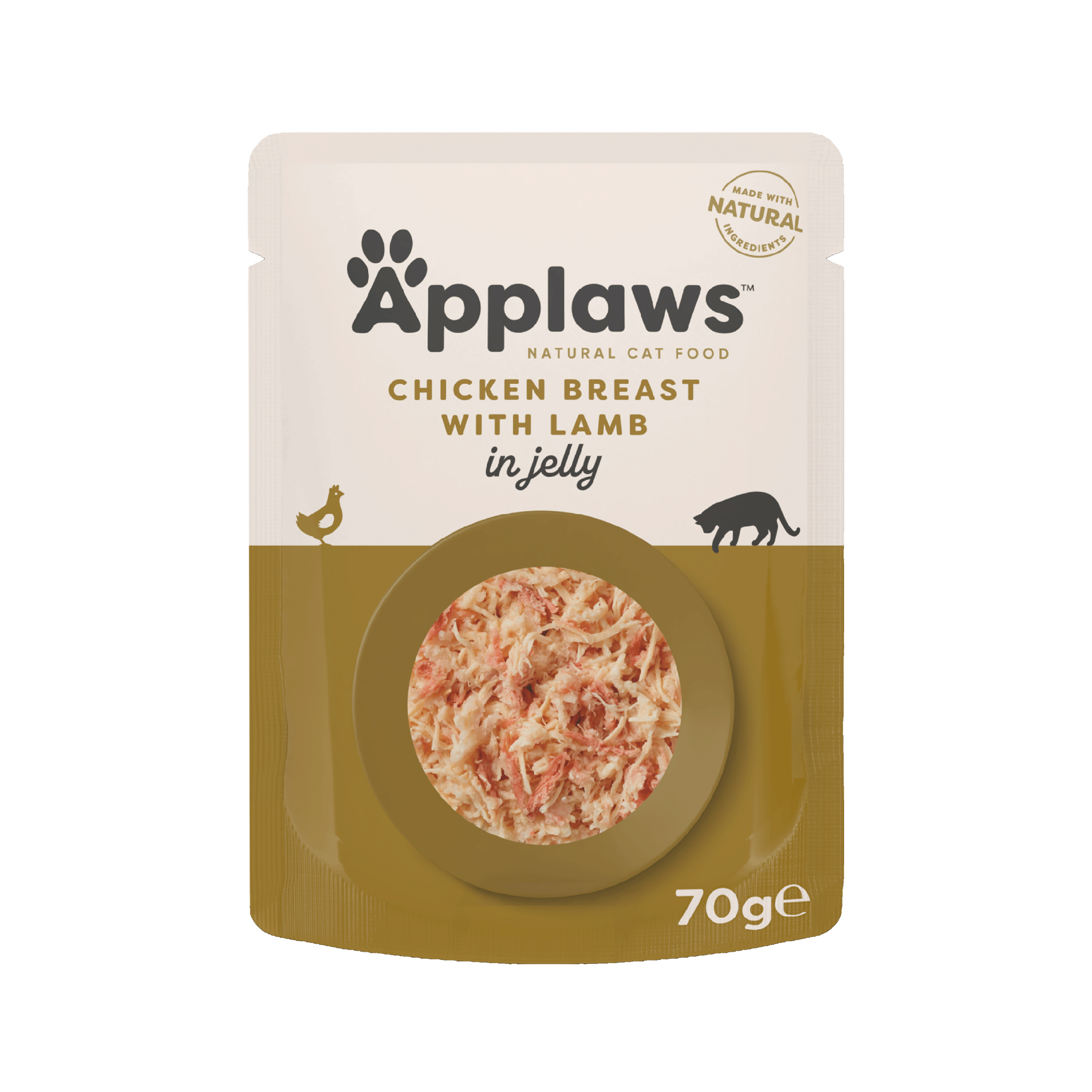 Applaws Cat Food - Chicken Breast & Lamb in Jelly - 16x 70g