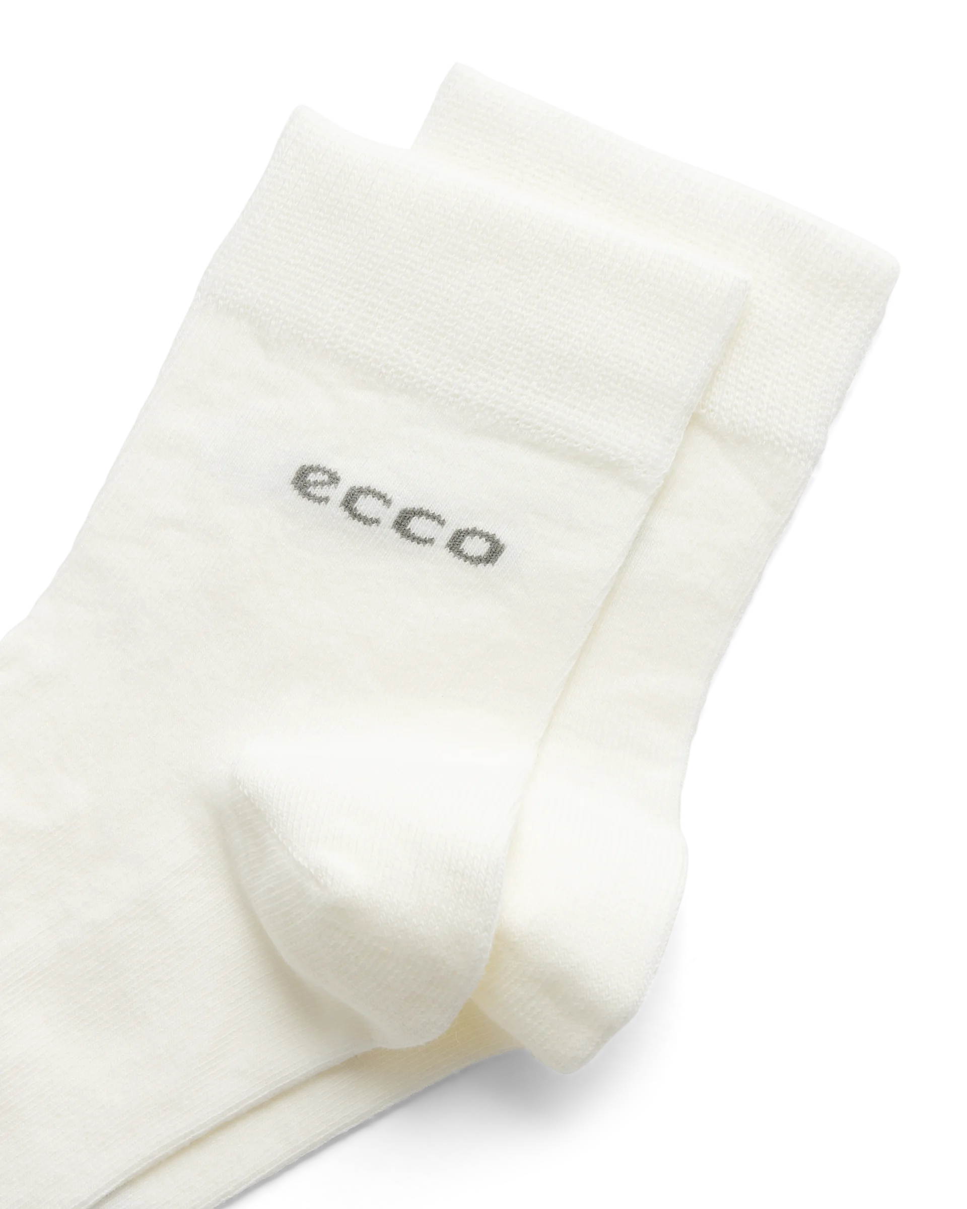 ECCO Longlife Ankle Cut Unisex Knöchelsocken Weiß