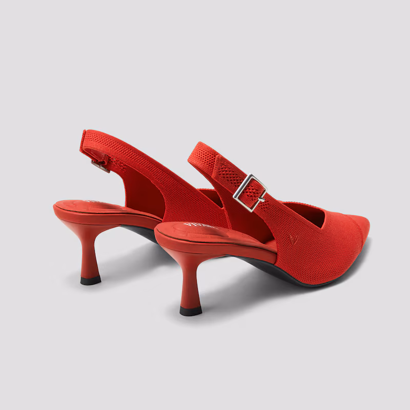 Pointed-Toe Slingback Heels (Addison)