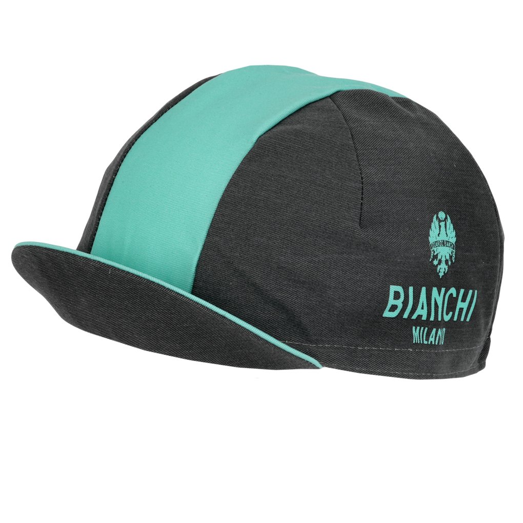 Santini Bianchi Milano Classic Cycling Cap BI460COTCLASS - grey GR