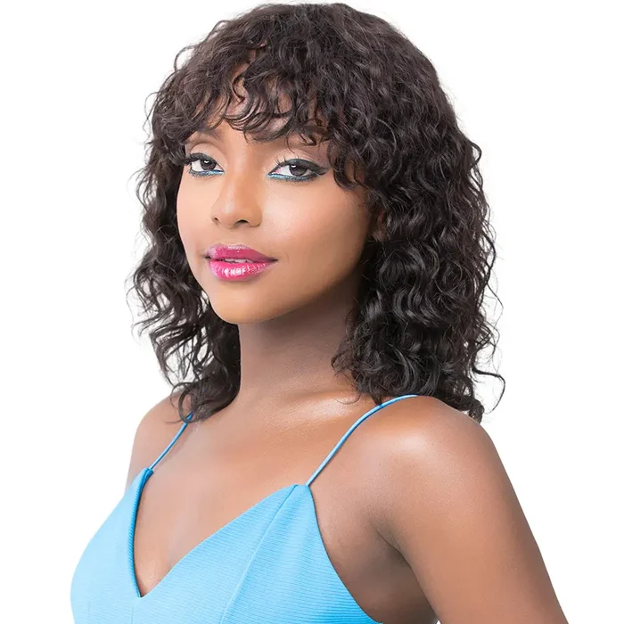 It's a Wig 100% Human Hair Wet & Wavy Full Wig - NATURAL DEEP WATER 14