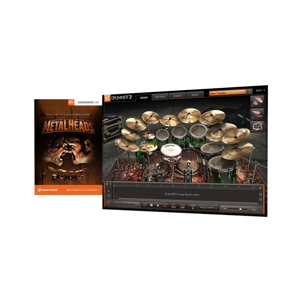 Toontrack EZX Metalheads – Thomann Ireland