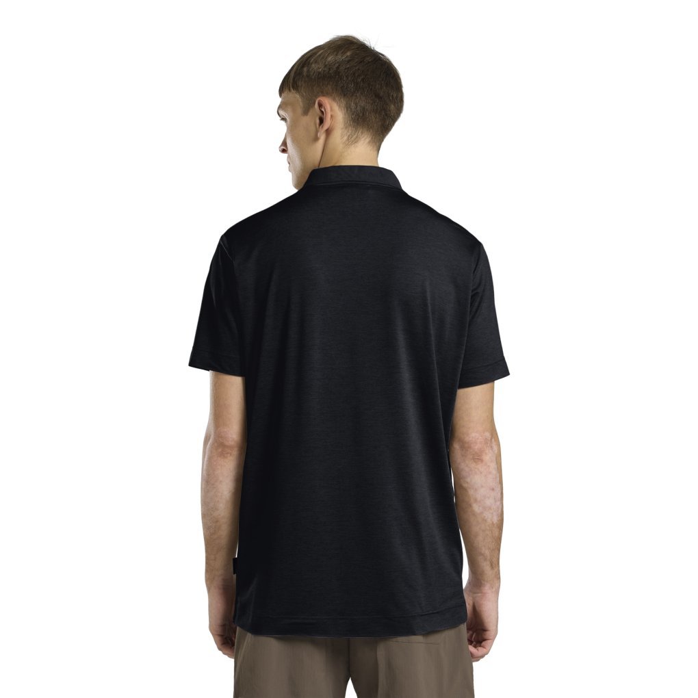 Jack Wolfskin Travel Polo Men - dark navy heather