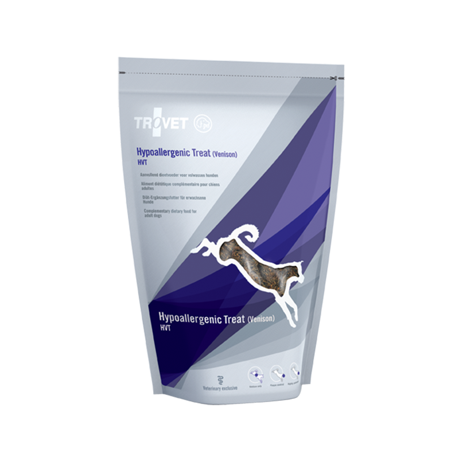 TROVET Hypoallergenic Treats HVT (Venison) Dog - 250g