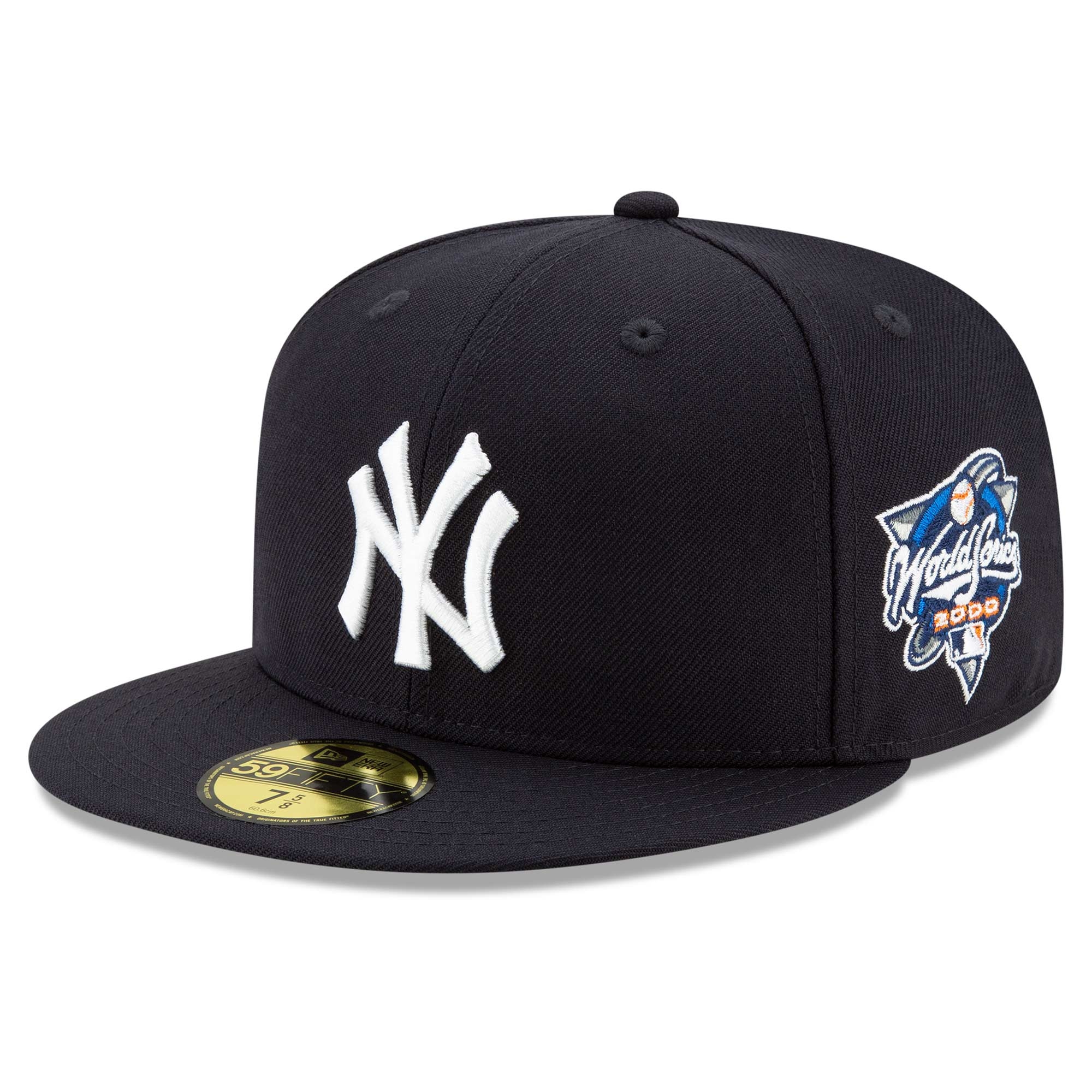 New York Yankees 2000 World Series Cooperstown 59FIFTY Fitted MLB Cap Navy