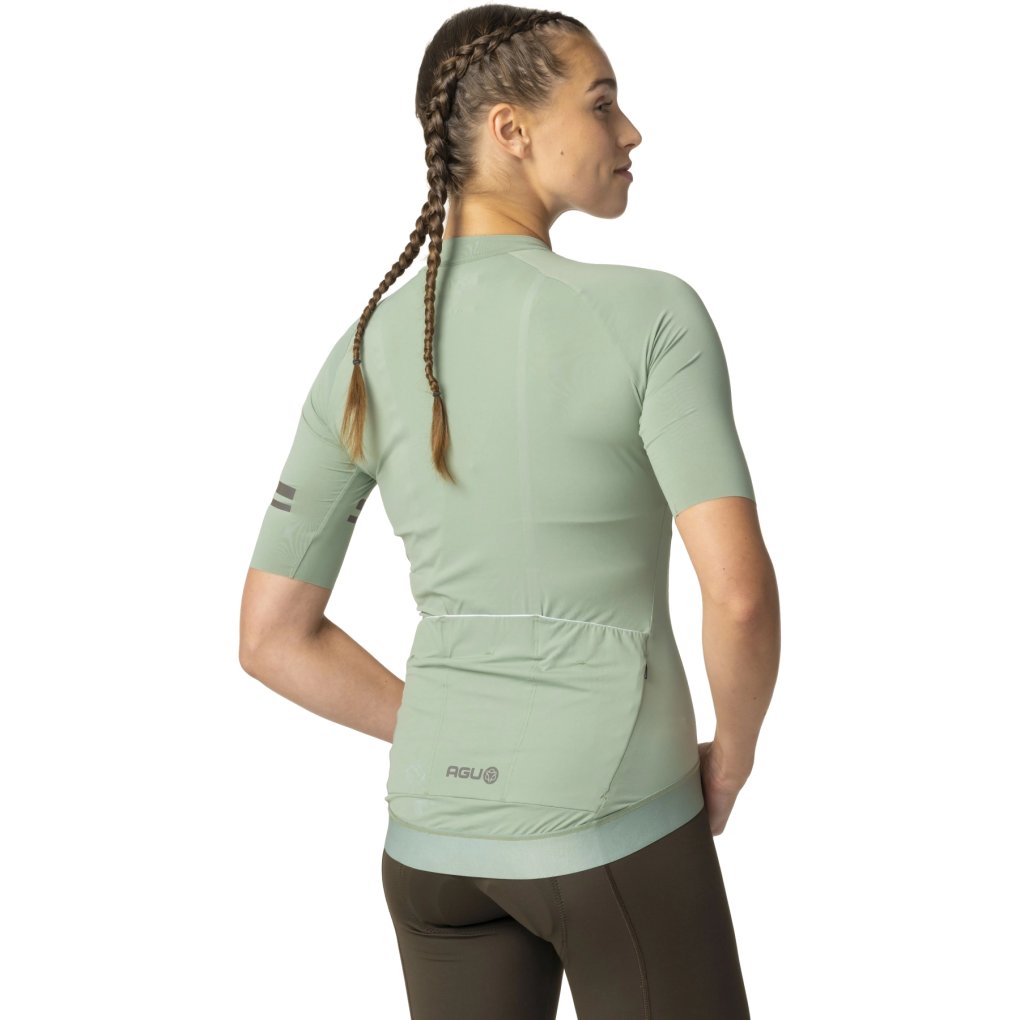 AGU Performance Solid Short Sleeve Jersey Women - sage