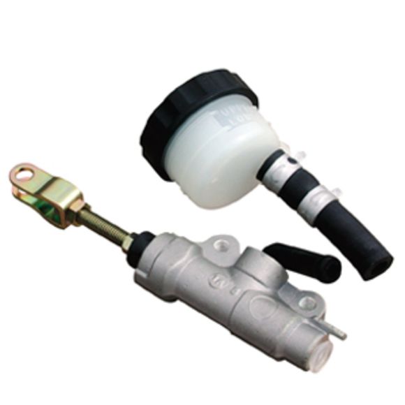 Nissin rear quad brake master cylinder 12.7mm center distance 49mm - silver UniversalRef: Ni00406A / 1036880