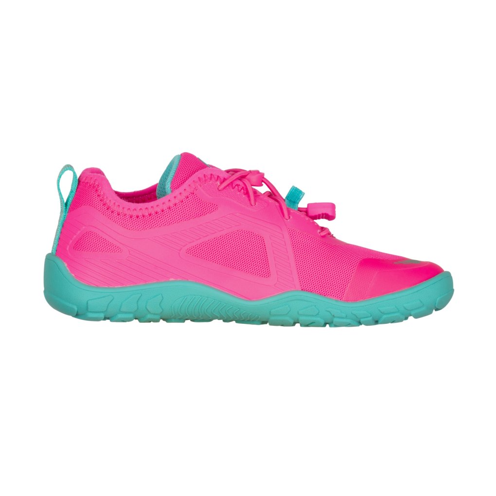 Trollkids Skanden Hiker Barefoot Shoes Kids - Light Magenta/Dark Mint