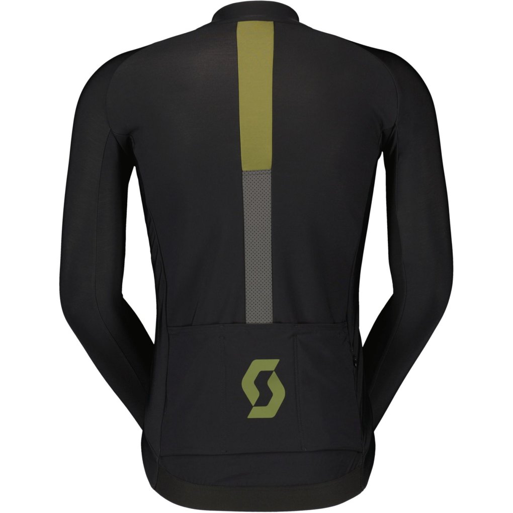 SCOTT RC Pro Warm Hybrid Gore-Tex Windstopper Jacket Men - fir green/black