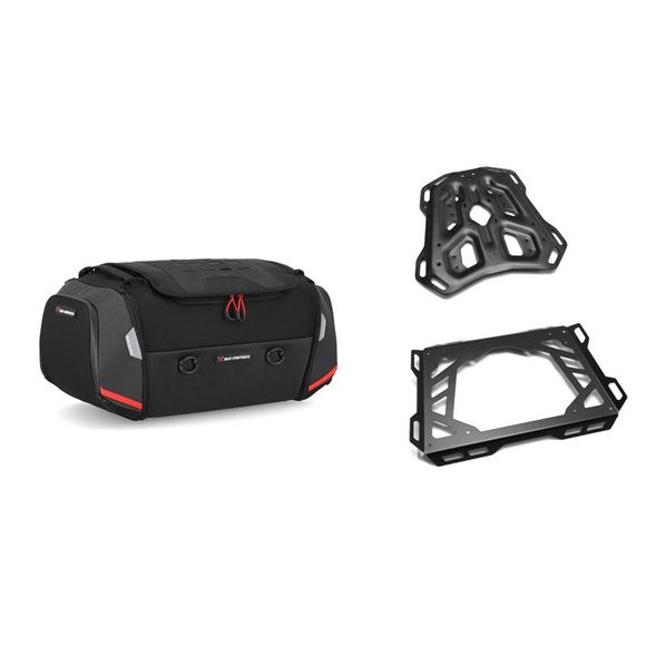 SW-MOTECH RACKPACK saddle bag (42 liters) COMPLETE WITH BRACKET - BlackRef: GPT.06.799.30000