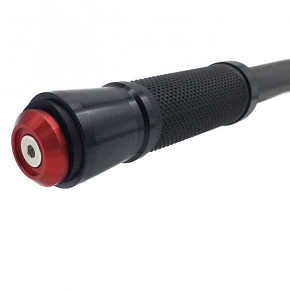 Brazoline FLAT ANODIZED Handlebar Ends Universal - RedRef: BRZ0092
