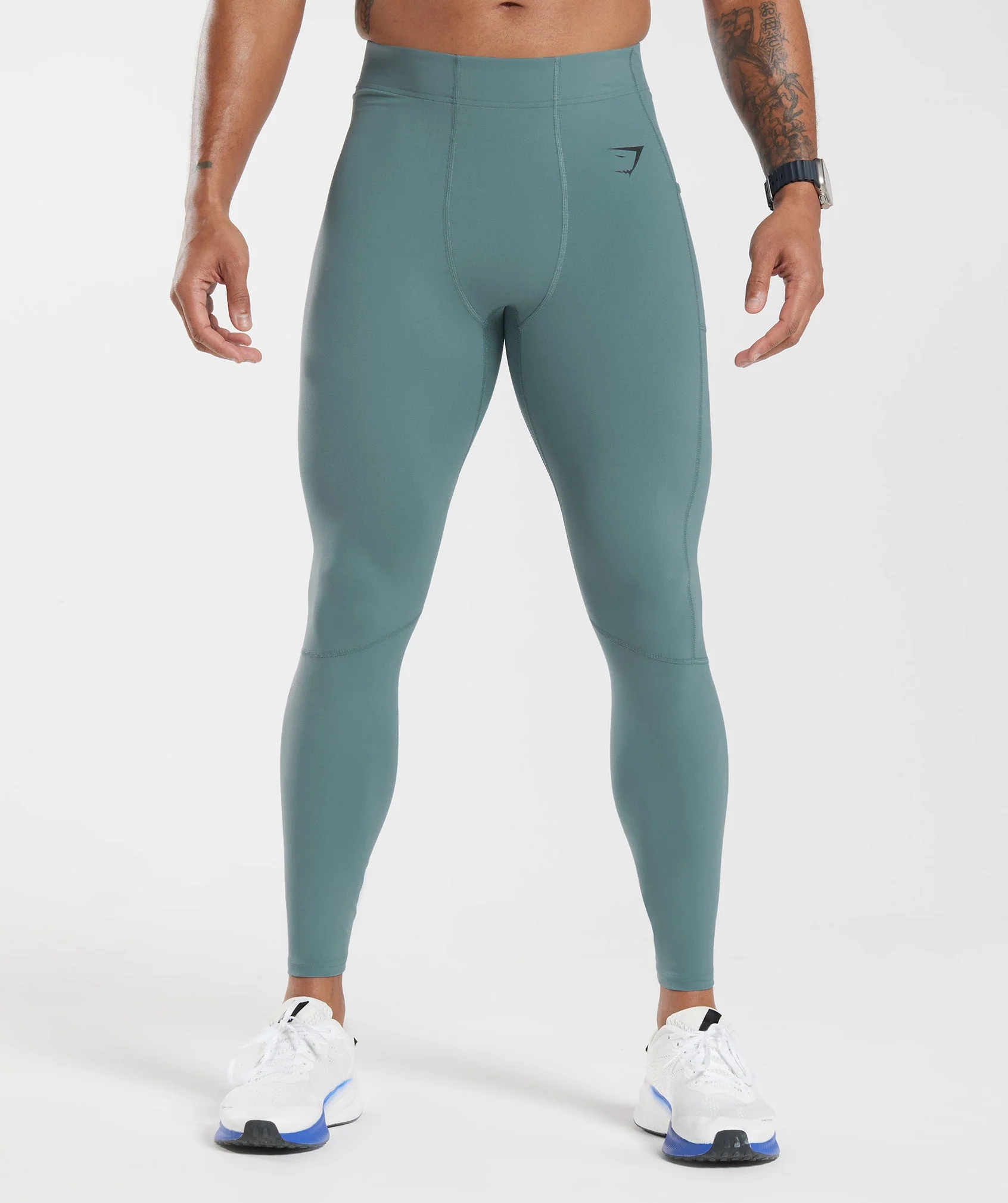 Control Baselayer Leggings Thunder Blue