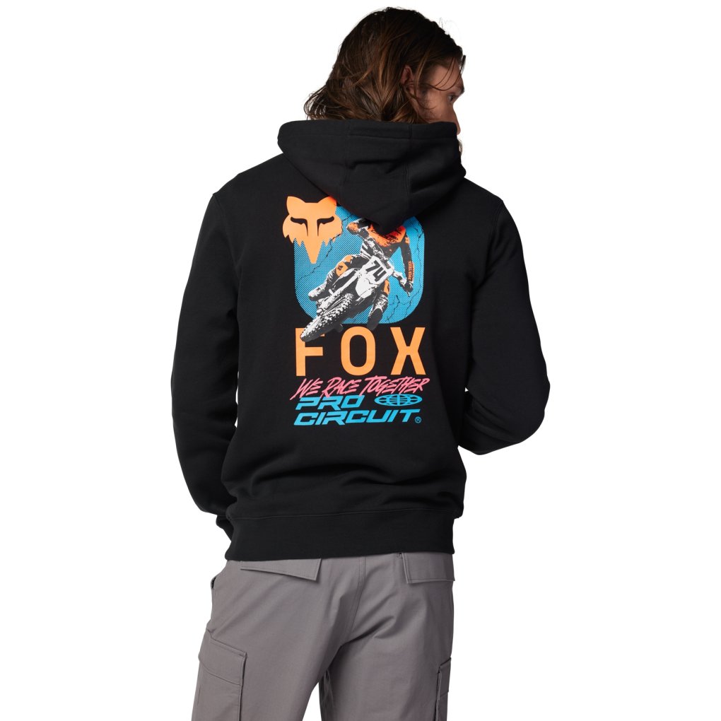 FOX X Pro Circuit Fleece Hoodie Men - black