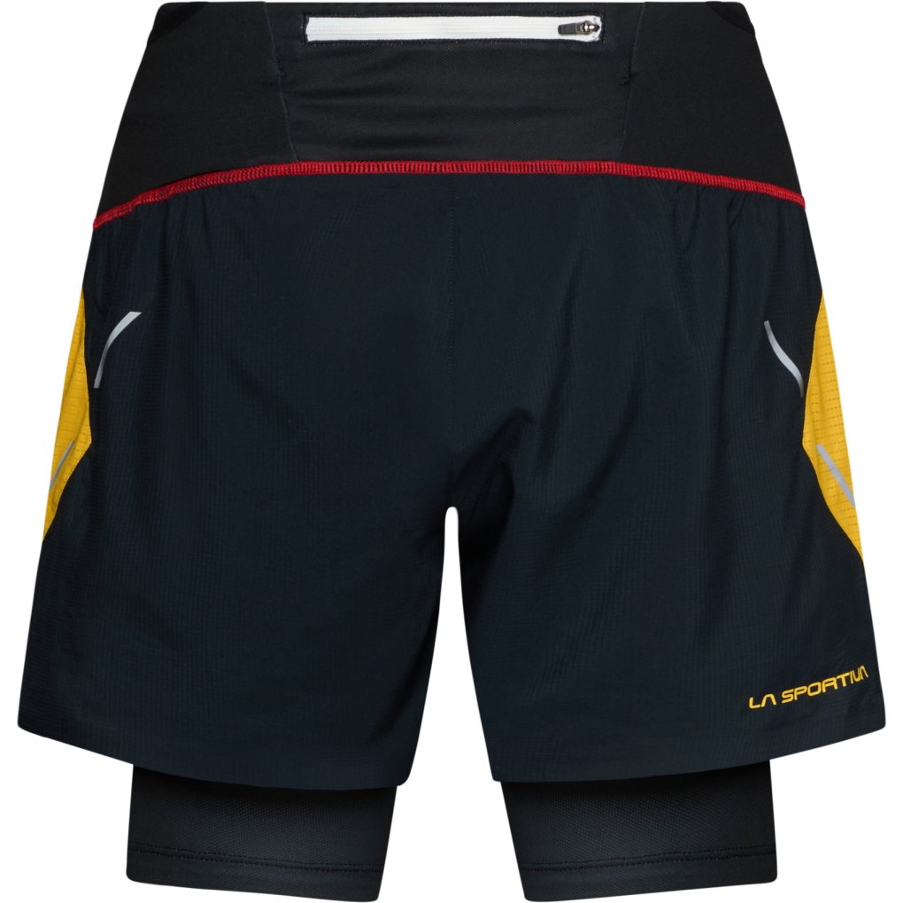 La Sportiva Ultra Distance 5'' Shorts Men - Yellow/Black