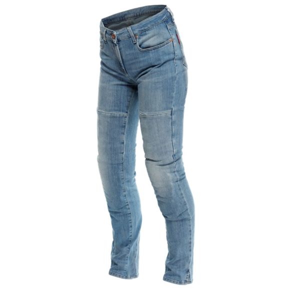 Jean Moto Dainese DENIM STONE LADY - Slim - BleuRef : DN1916