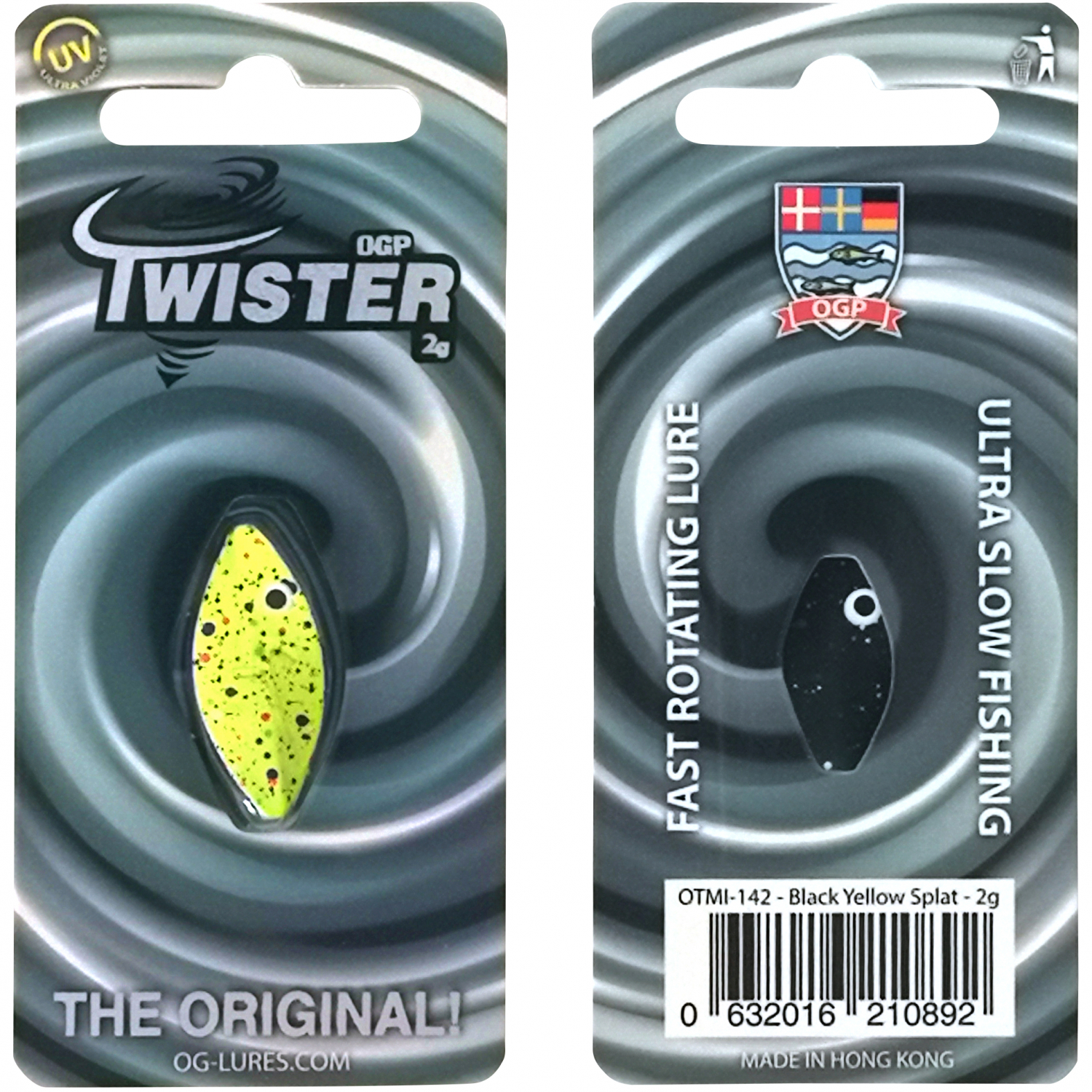 Westin Twister (Black Yellow Splat)