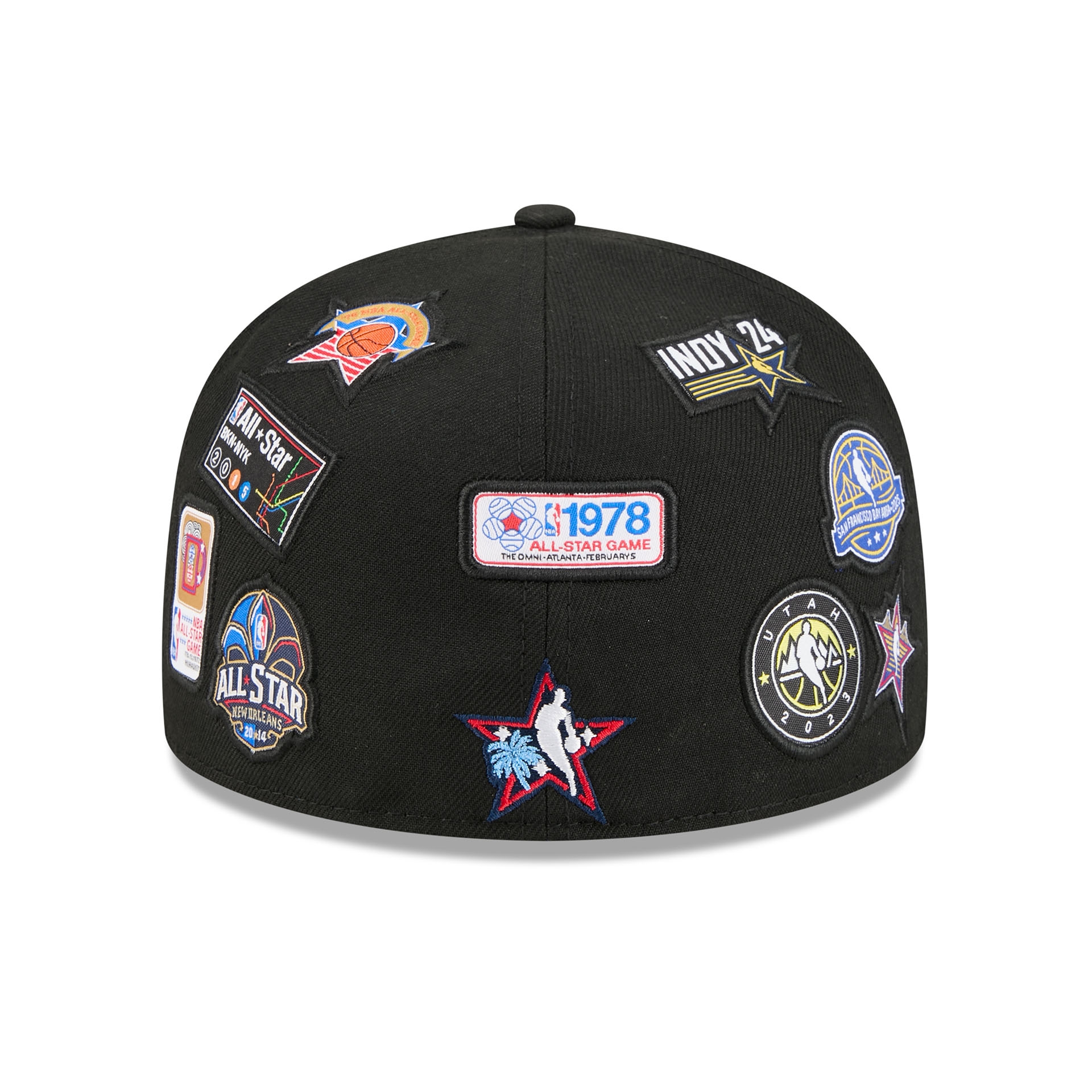 NBA All-Star Game Patches 59FIFTY Fitted Cap Black