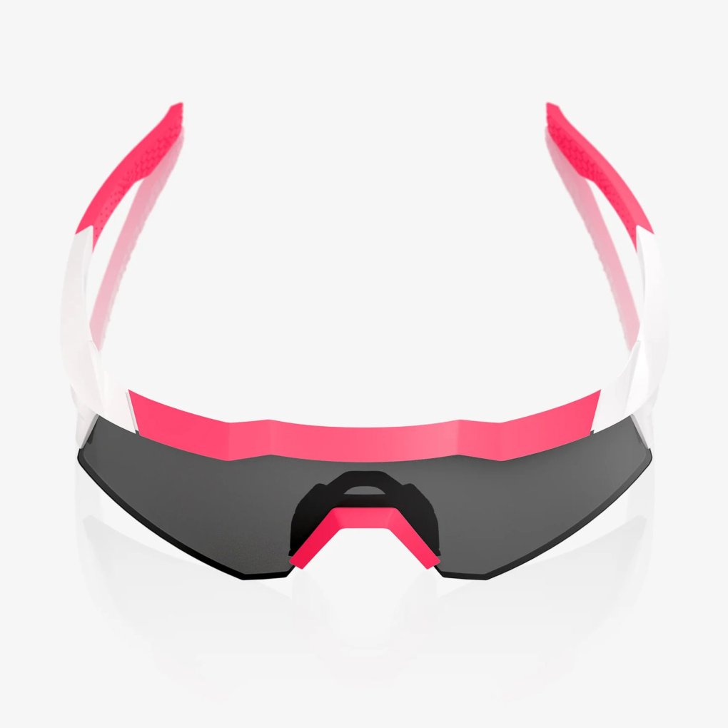 100% Speedcraft XS Glasses - Puddy Pink White - Smoke | Clear