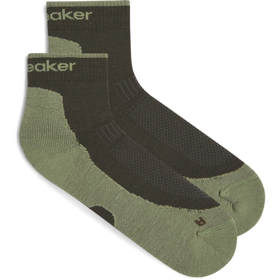 Icebreaker Merino Hike+ Light Mini Socks Men - Dark Loden/Lichen