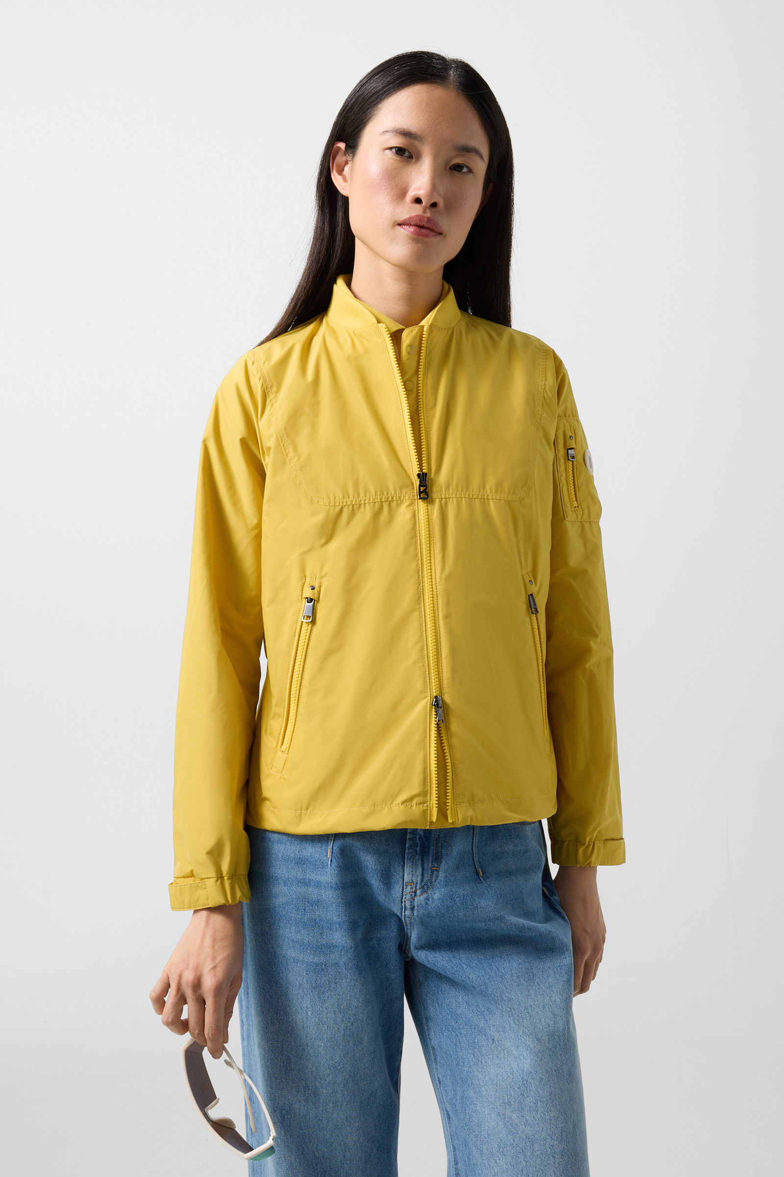 Zafina blouson in Yellow