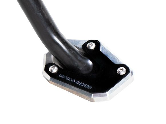 Hepco & Becker side stand extension - black/silverSUZUKI 1000 GSX -S 1000 GT - 2022 - 2025Ref: HBE00562A / 42113547 00 91