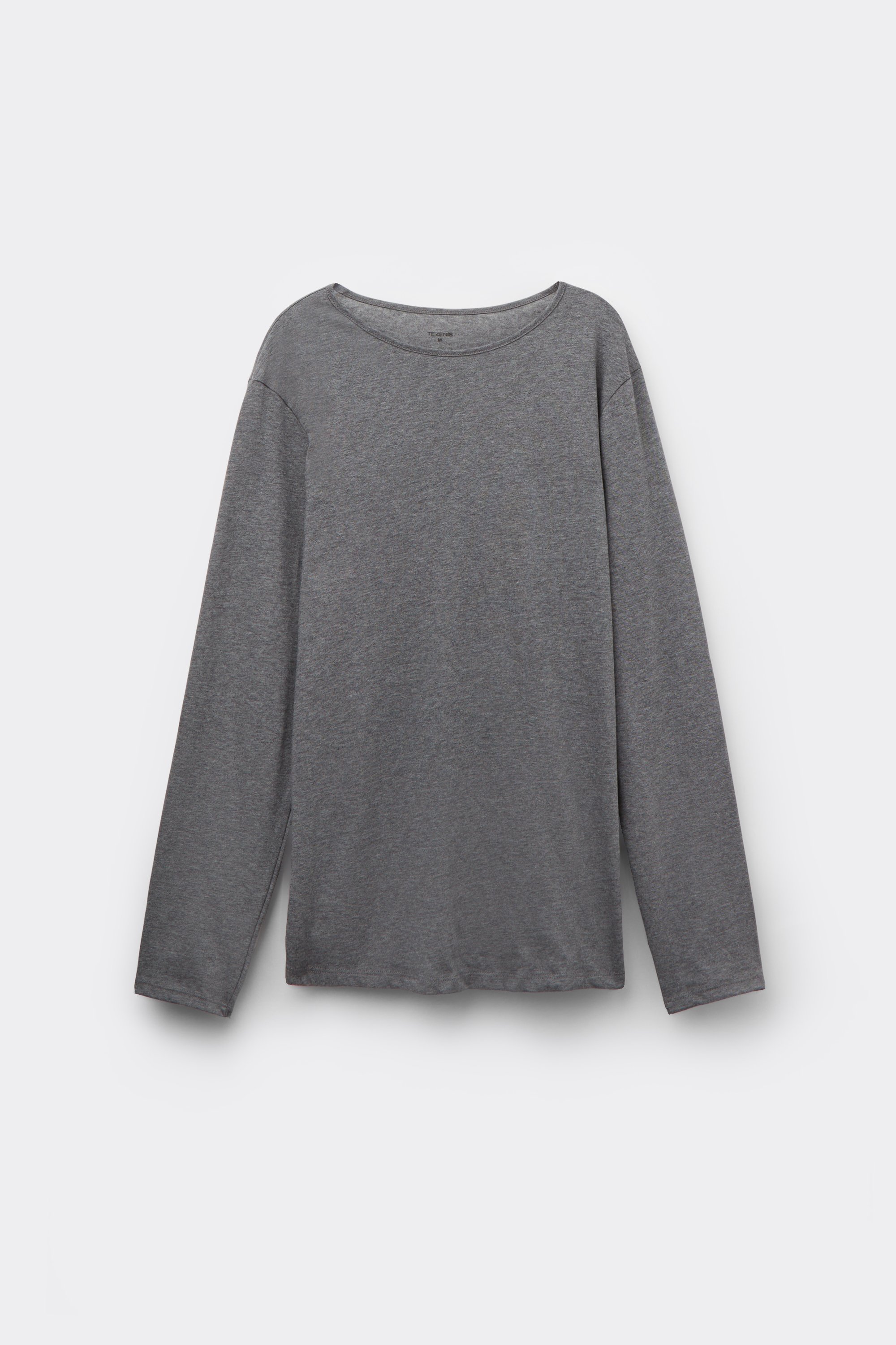 Long Sleeve Round Neck 100% Cotton T-shirt