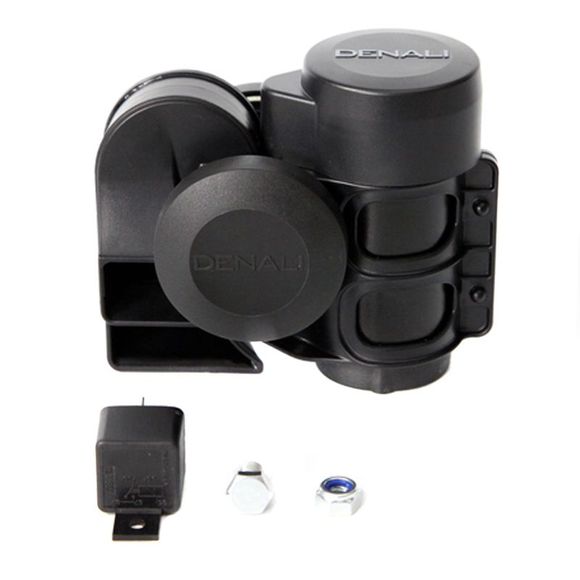 Denali SoundBomb Compact 120dB Universal Horn - BlackRef: DENA0002 / 1061800