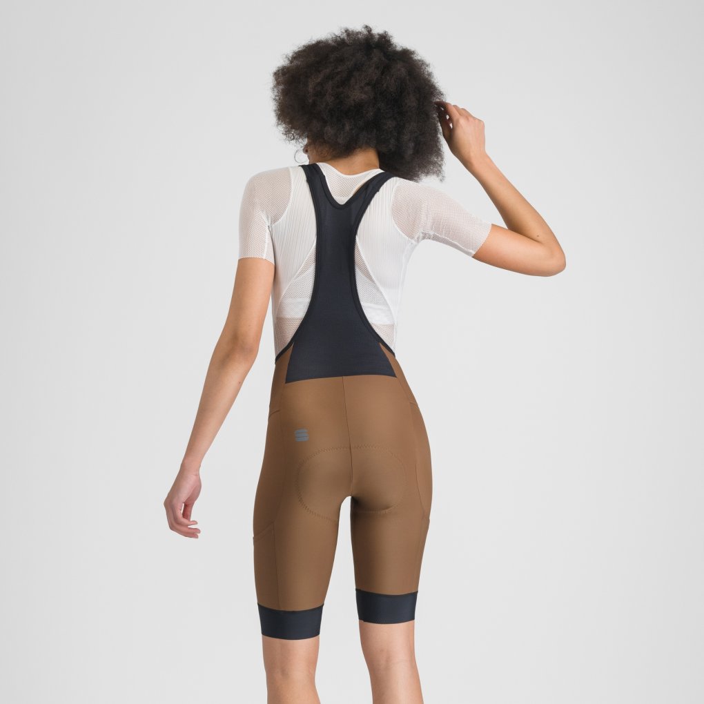 Sportful Giara 2 Bibshorts Women - 242 Coffee Brown