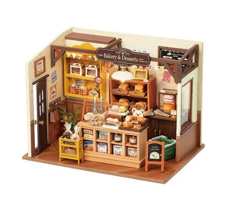 Robotime Becka's Miniature Baking House Model Kit Robotime DG161