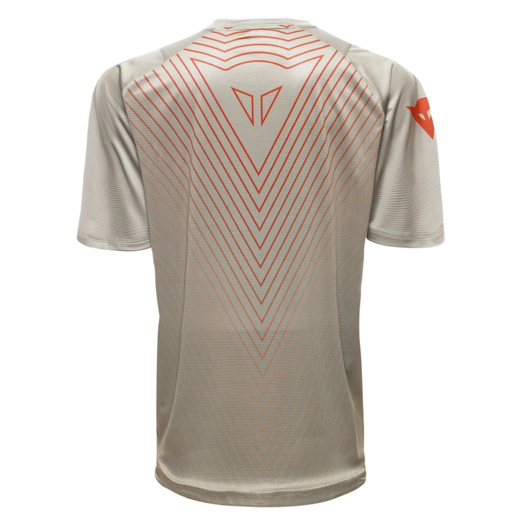Dainese HgAER Short Sleeve Jersey Men - taupe/red