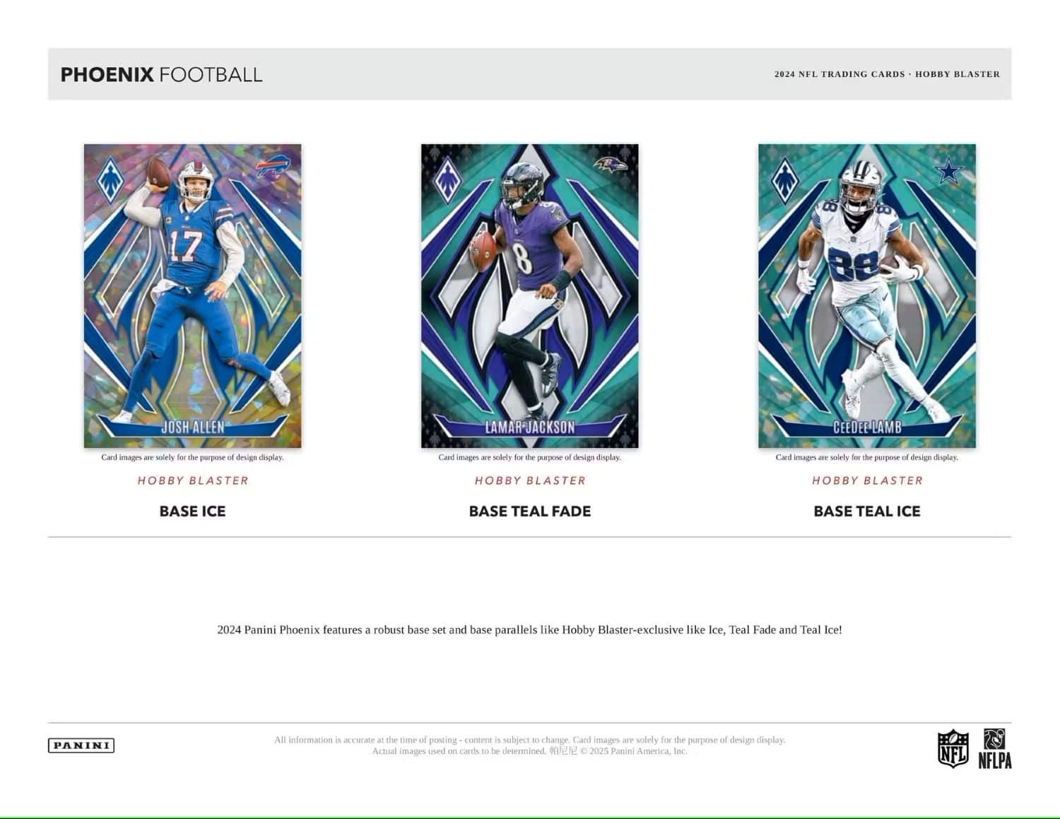 2024 Panini Phoenix Football NFL Blaster Box