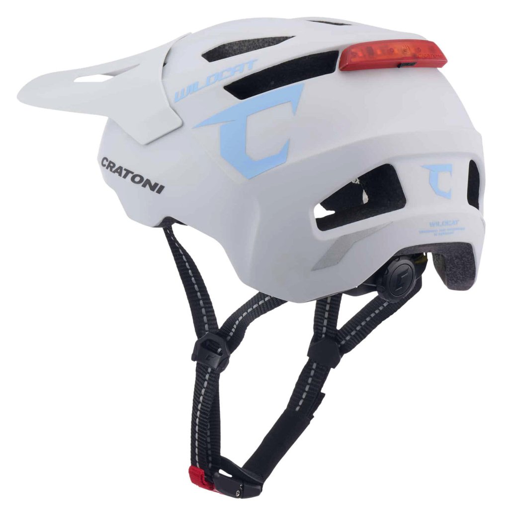 CRATONI WildCat LED Limited Edition Junior Bike Helmet - coolgrey matt