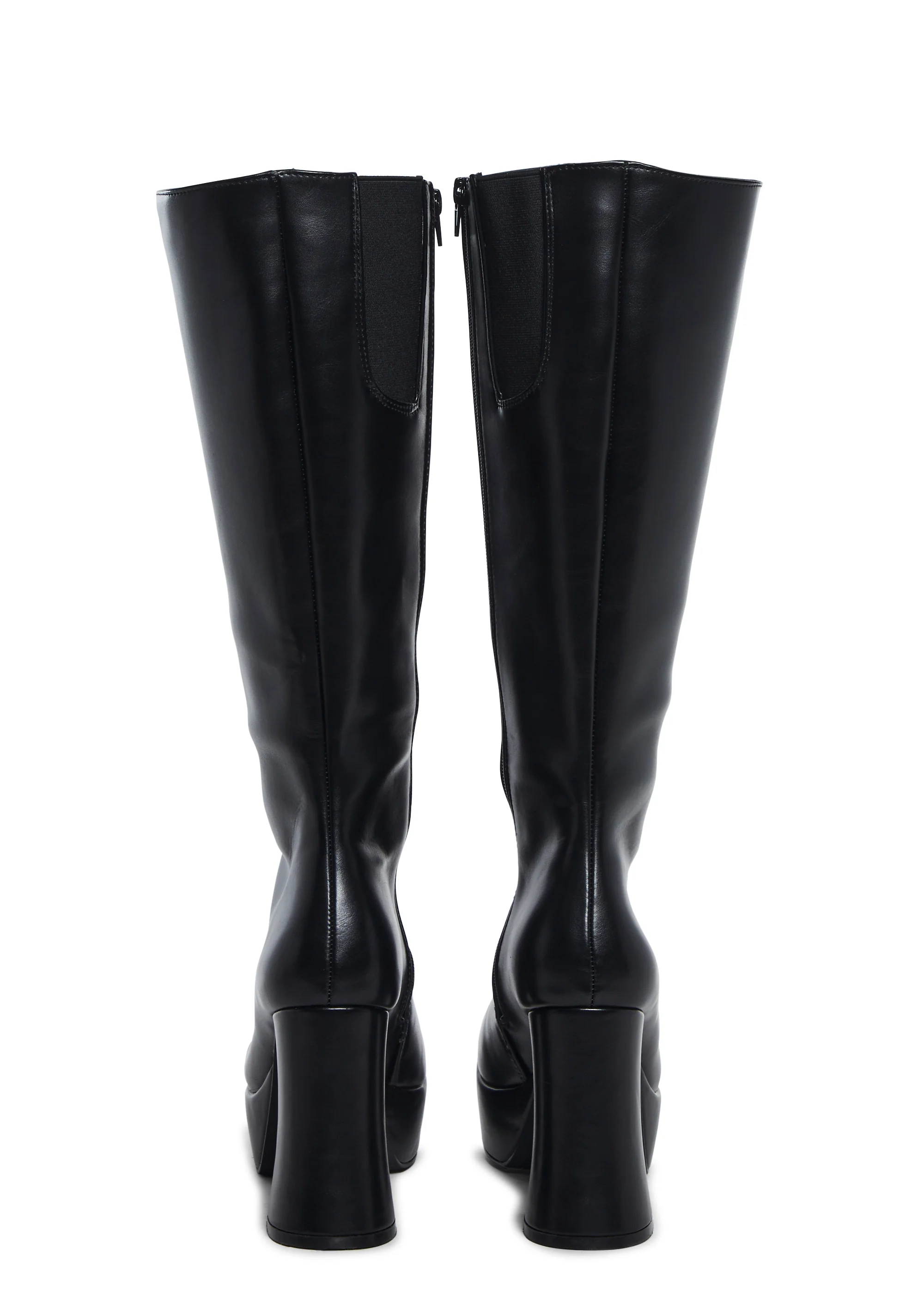 Flirty Flair Go Go Boots - Black