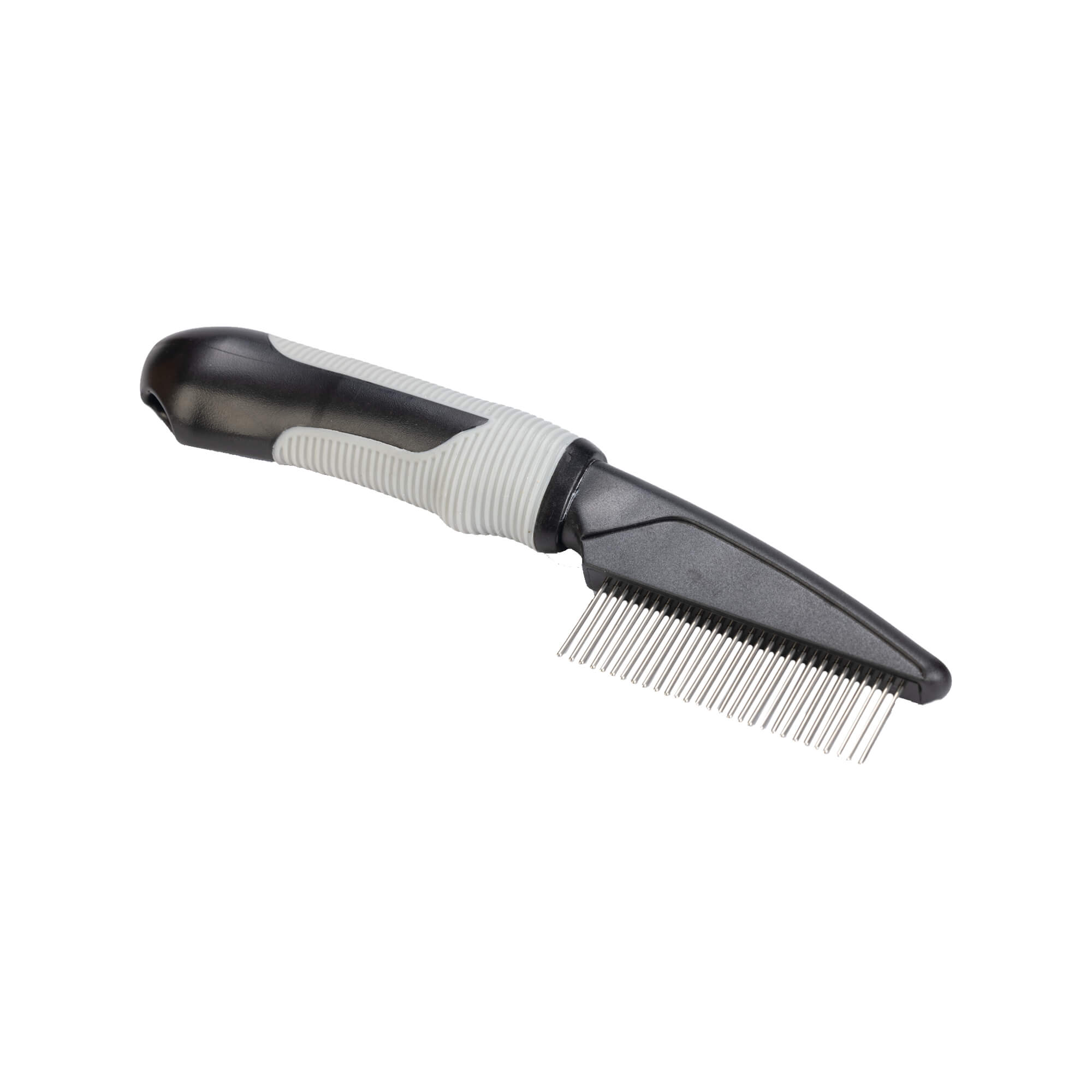 Beeztees Grooming Comb - Medium - Black/Grey - 21cm