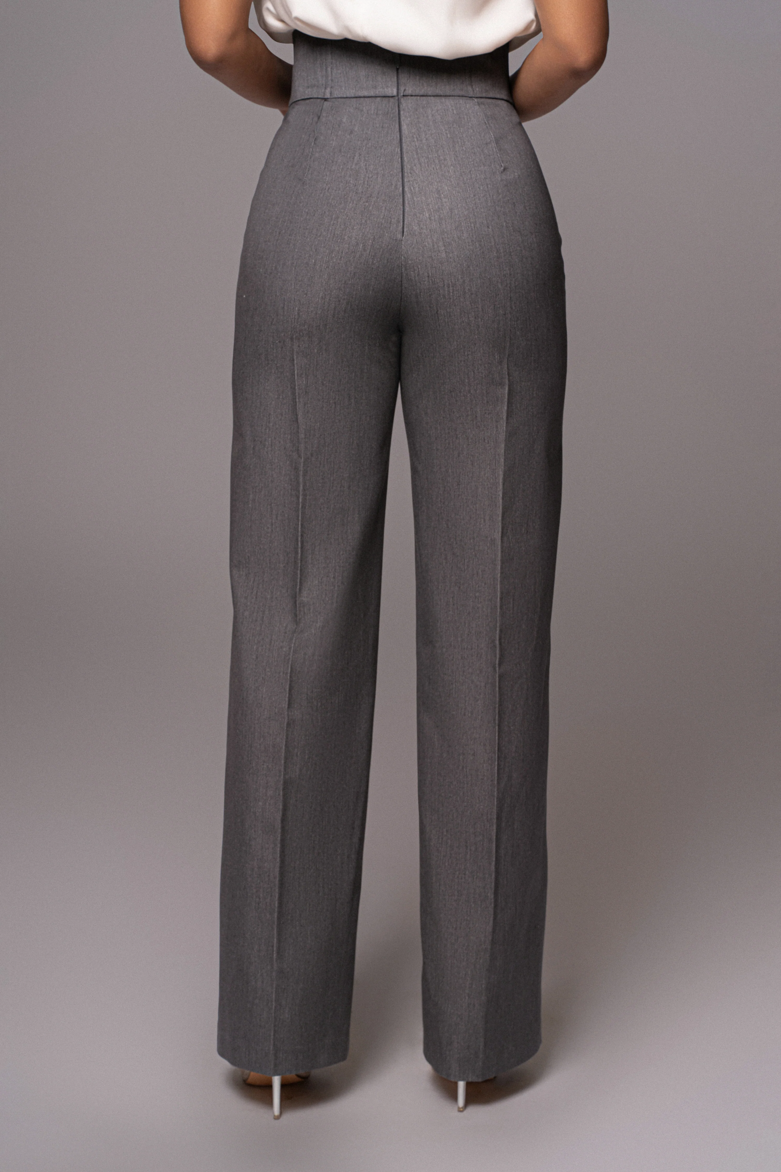 Grey Novena Woven Pants