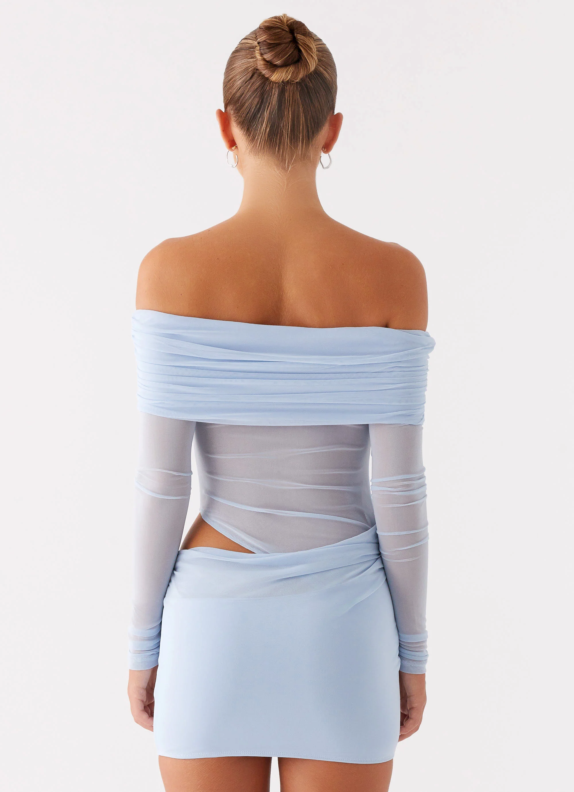 No Doubt Mini Dress - Blue