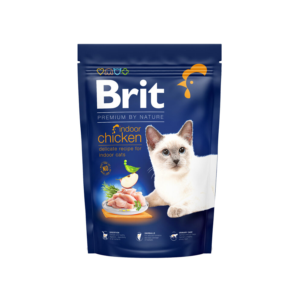 Brit Premium by Nature Cat - Indoor Chicken - 1,5 kg