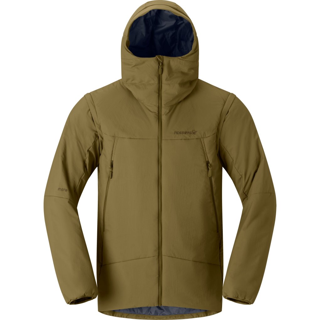 Norrona møre thermo60 aero200 Jacket Men - Dark Olive