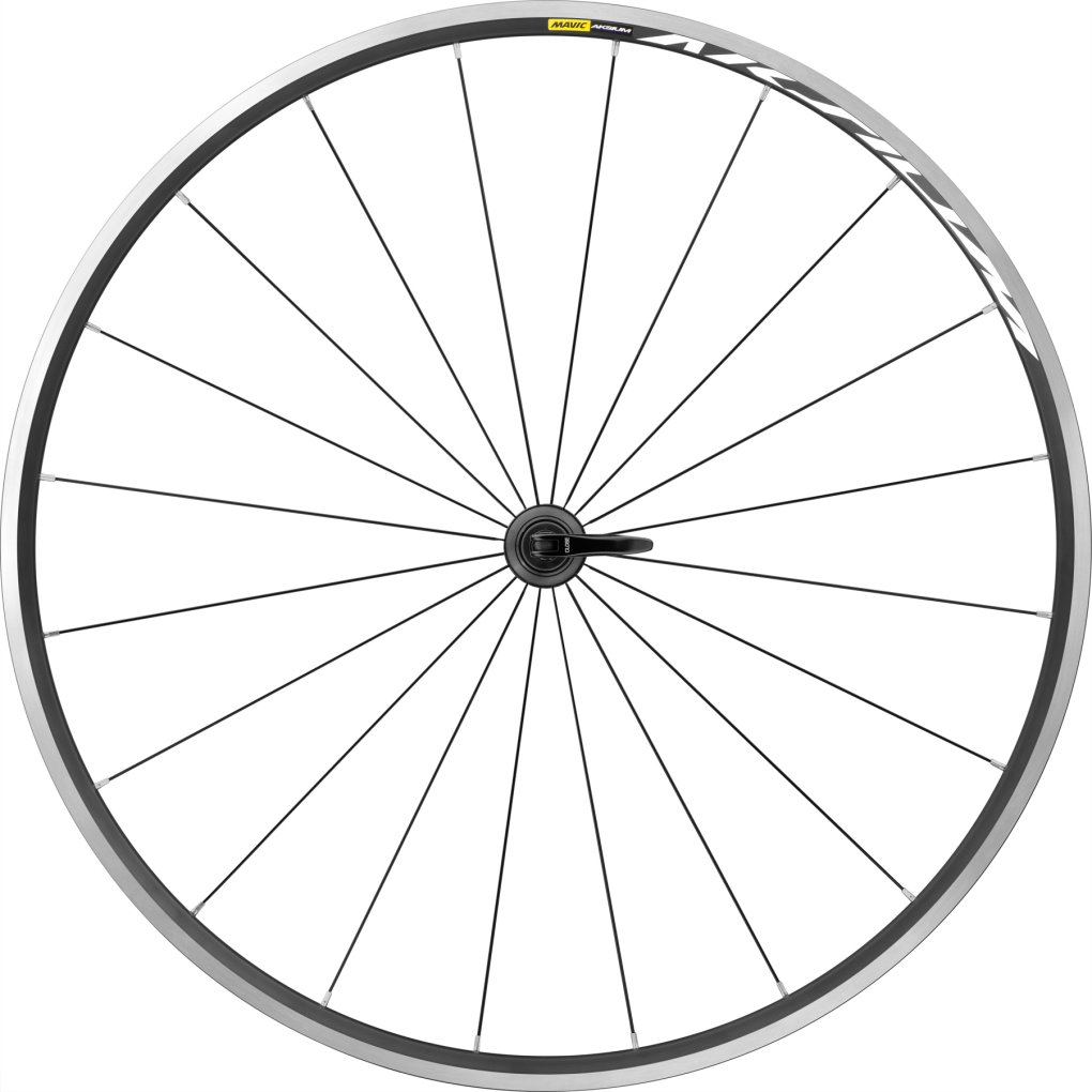 Mavic Aksium Wheelset Clincher - 9x100mm/QR | 9x130mm/QR - black/silver