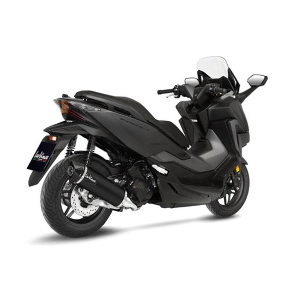 Leo Vince NERO Complete Line Original position - BlackHONDA 125 FORZA 125 - 2021 - 2023Ref: LV1248 / 14076K