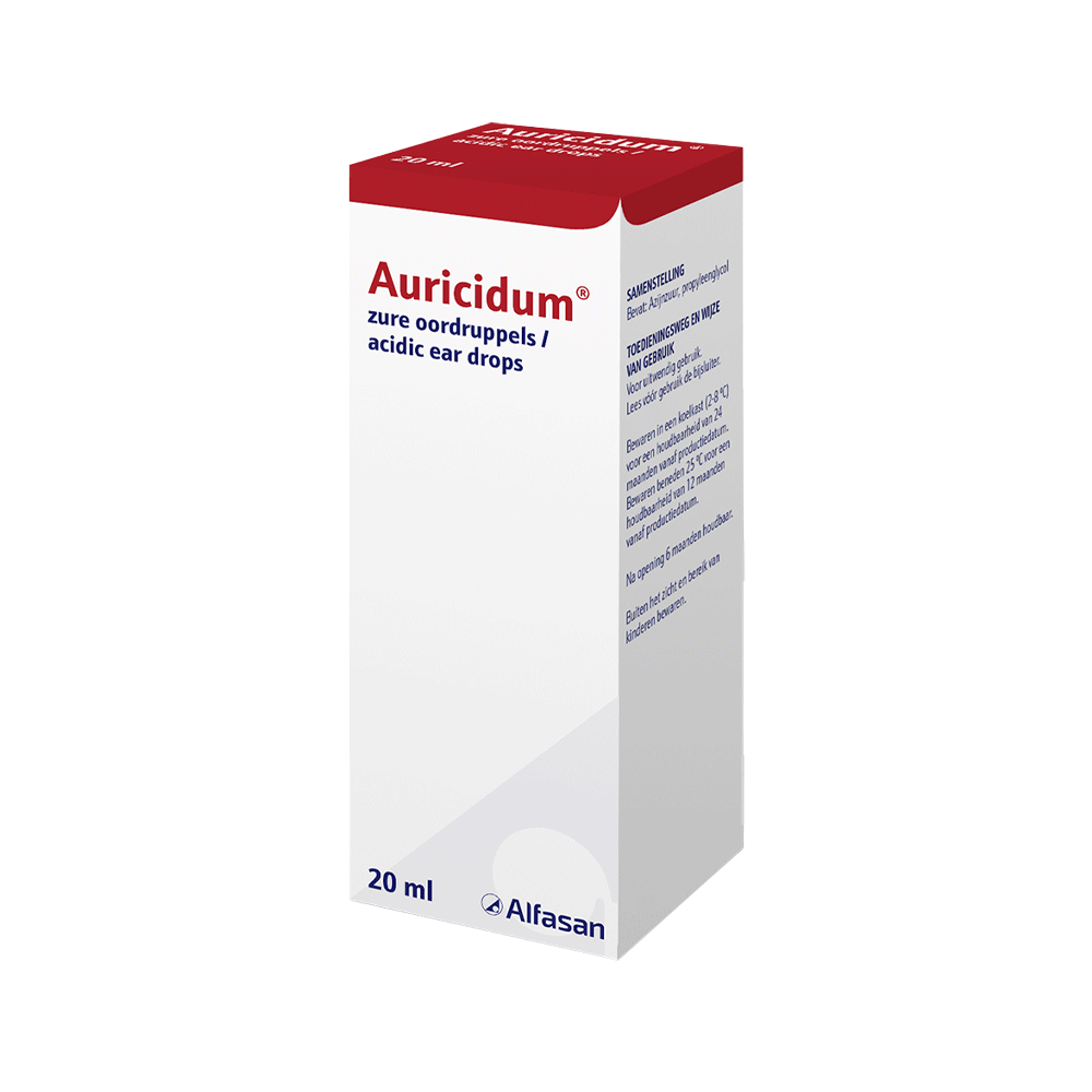 Auricidum Acid Ear Drops - 20 ml