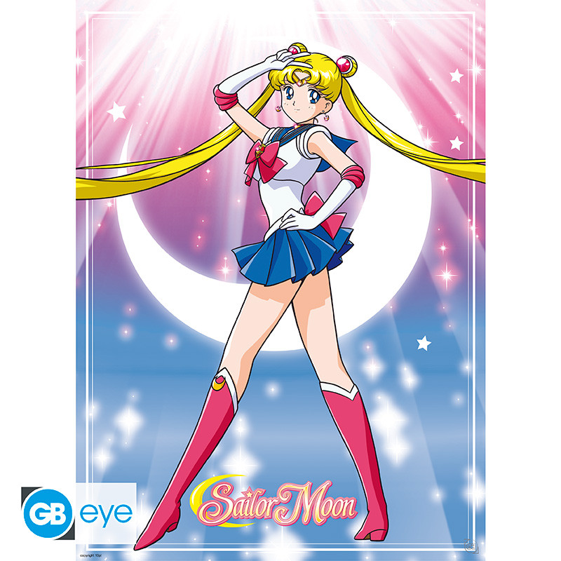 SAILOR MOON Set 2 Chibi Posters Sailor Moon & cats