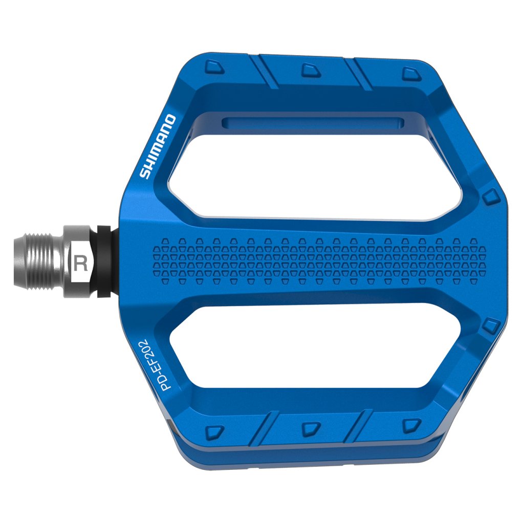 Shimano PD-EF202 Flat Pedal - blue