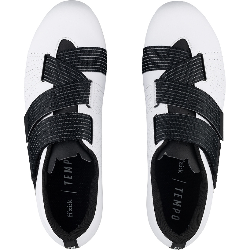 Fizik Tempo Powerstrap R5 Road Shoes Unisex - white/black