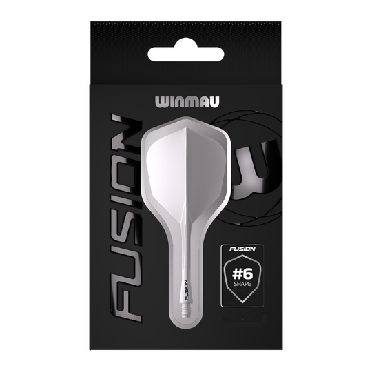 Winmau Fusion Flight Shaft System No6 Clear